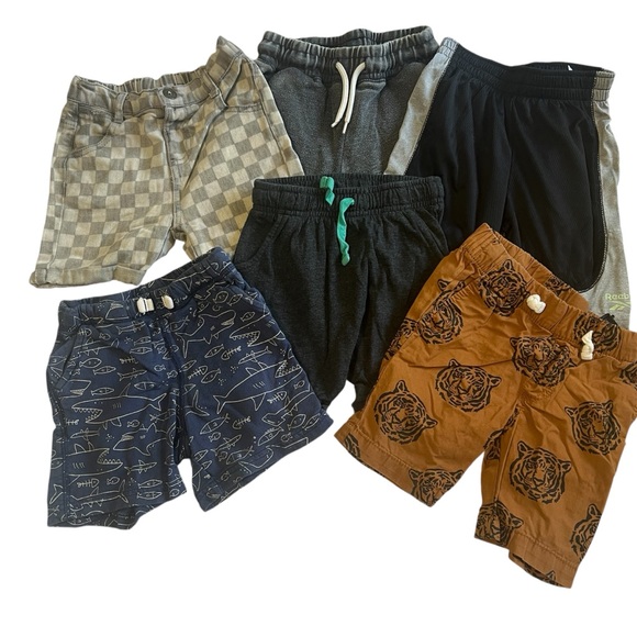 H&M Other - 3T Kids Shorts Collection - Black, Gray, Brown, Blue and checkered